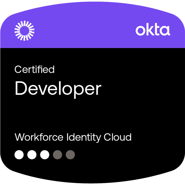 Okta Developer Badge